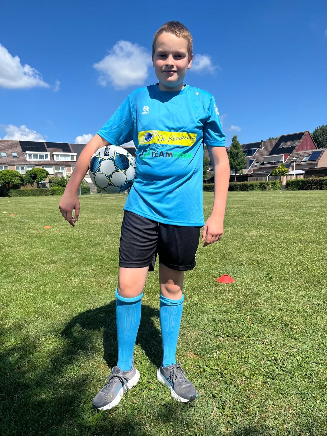 Prachtige voetbaltenues