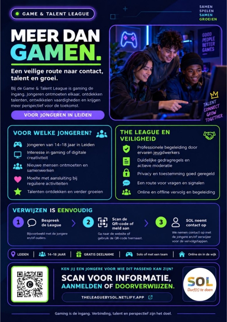 Game en Talent League poster
